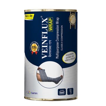 Aarux Veinflux Multipurpose Compression Wrap (15cm x 4m) -  Pack Of 1