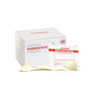 Axiostat (V35) Chitosan Haemostatic Dressing (3.5 cm x 3.5cm) - Box of 15 