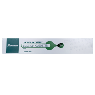 Romsons Suction Catheter ® Plain-Box of 100