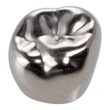 3M™ ESPE™ Stainless Steel First Permanent Molar Crowns (Adult)-5's Box