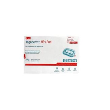3M Tegaderm (8589) HP+Pad Film Dressing with Non-Adherent Pad (9cmx15cm) - 1's Pack