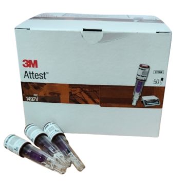 3M Attest Super Rapid Steam Biological Indicator (1492V) - 50's Pack