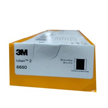 3M Ioban (6650) 2 Antimicrobial Incise Drape (56cm x 45cm) - 1's Pack