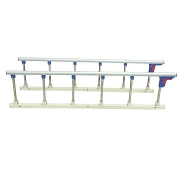 Desco (ACSR 102 ) Bed Side Stainless Steel Side Rail Collapsible Set of 2
