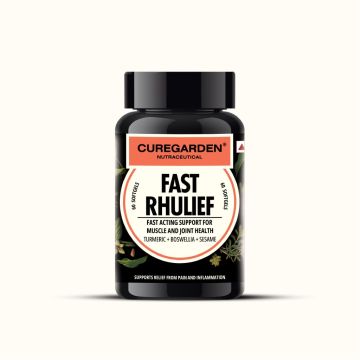 Cure Garden Fast Rhulief Softgels Capsules - Bottle of 60