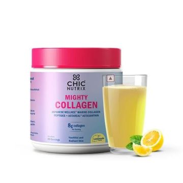 Chic Nutrix Mighty Collagen (Lemonade Flavour) - 25 Servings