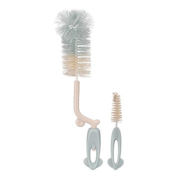 Vega Baby & Mom Bottle & Nipple Rotating Brush (VBCS3-01) - Pack of 1