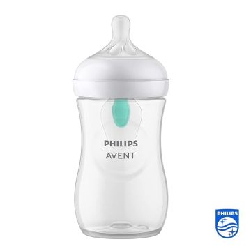 Philips Avent (SCF813/11) AirFree Vent Baby Bottle (1m+) - 260ml