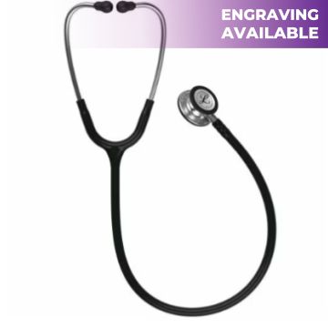 3M (5620) Littmann Classic III Monitoring Stethoscope, Black Tube, (27") / (69cm)