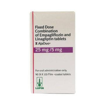 Ajaduo 25mg/5mg Tablet - Strip of 10