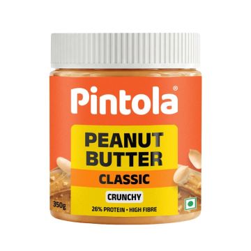 Pintola Classic Peanut Butter  (Creamy American Recipe) - 350g