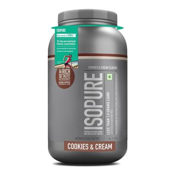 Isopure Low Carb Whey Isolate (Cookies & Cream) - 2kg