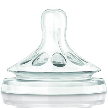 Philips Avent ( SCF041/27) Natural Newborn Flow Teats (0m+) - Pack of 2