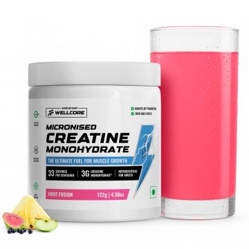 Wellcore Creatine Monohydrate (Fruit Fusion) - 122g