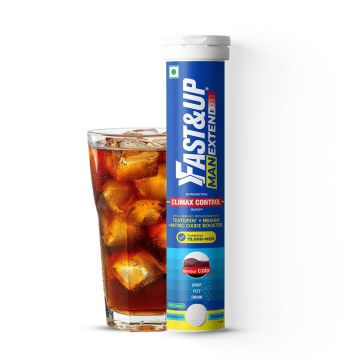 Fast&Up Man Extend Delay Climax Tablets (Cola Flavour) - 20 Effervescent