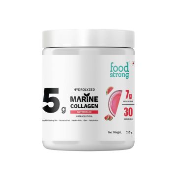 Foodstrong Hydrolyzed  Marine Collagen Powder(Watermelon) - 210g