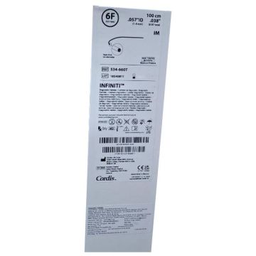 Cordis INFINITI 534660T (6F IM) Diagnostic Catheter - Pack of 1