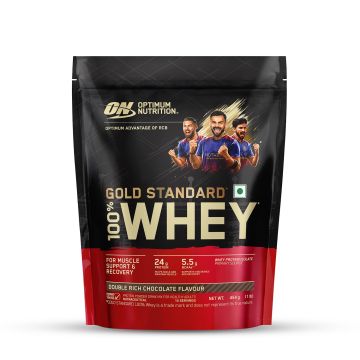 Optimum Nutrition Gold Standard 100% Whey (Double Rich Chocolate) - 454g