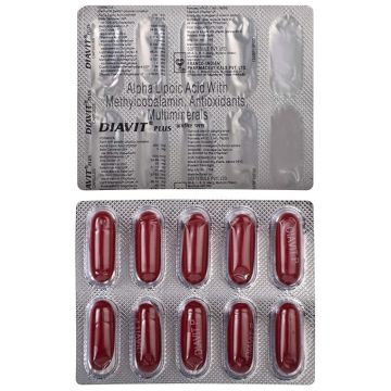 Diavit Plus Capsule - Strip of 10
