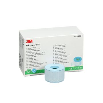 3M Kind (2770-1) Removal Silicone Tape (2.5cm x 5m) - 12's Pack