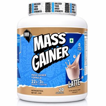 Gibbon Nutrition Mass Gainer (Latte) - 3kg