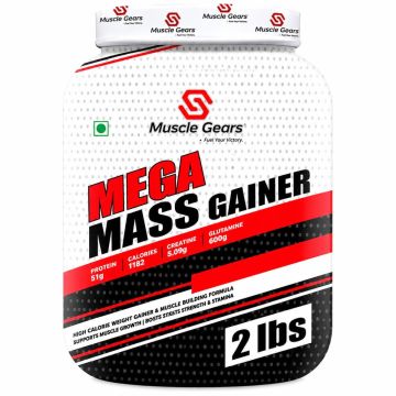 Muscle Gear Mega Mass Gainer (Vanilla) - 908g