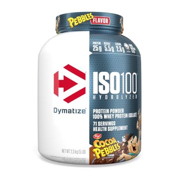 Dymatize Nutrition ISO100 Hydrolyzed Whey Protein Isolate (Cocoa pebbles) - 2.3kg