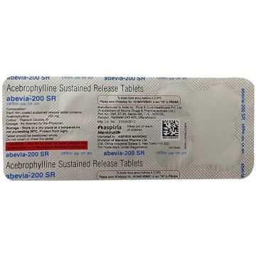 Abevia 200 SR Tablet - Strip of 10