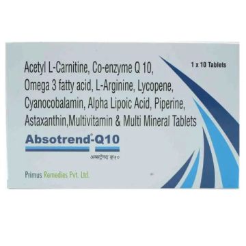 Absotrend Q 10 Tablet - Strip of 10