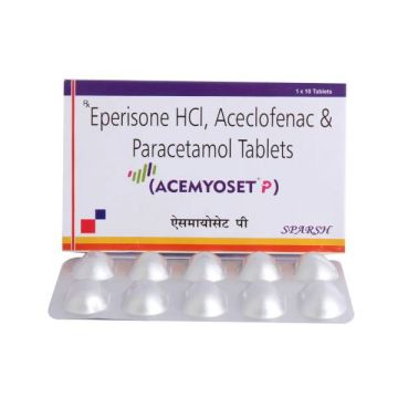 Acemyoset P Tablet - Strip of 10