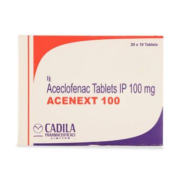 Acenext 100 mg Tablet - Strip of 10