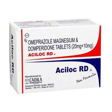 Aciloc RD 20 Tablet - Strip of 15