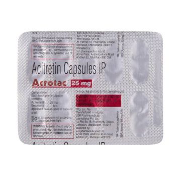Acrotac 25 mg Capsule - Strip of 10