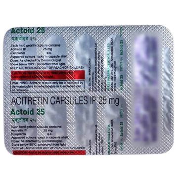 Actoid 25 mg Capsule - Strip of 10