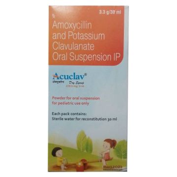 Acuclav Dry Syrup - 30 ml