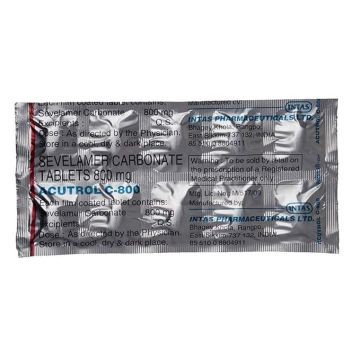 Acutrol C 800 mg Tablet - Strip of 10