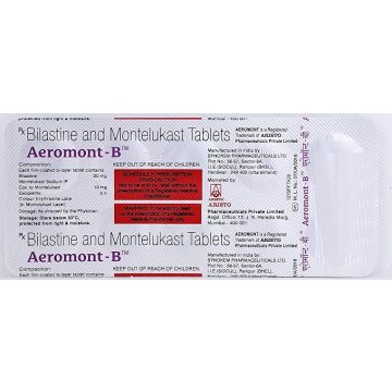 Aeromont B Tablet - Strip of 10