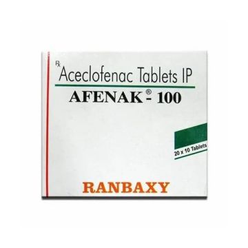 Afenak 100 mg Tablet - Strip of 10