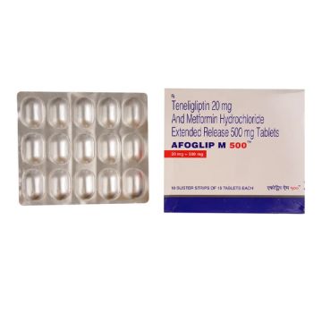 Afoglip M 500 Tablet - Strip of 15