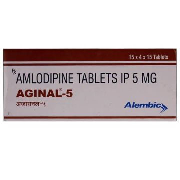 Aginal 5 mg Tablet - Strip of 15