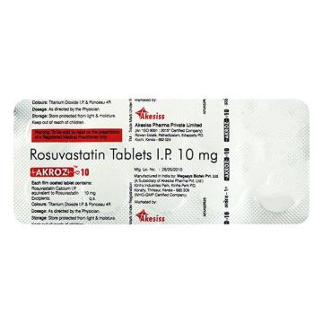 Akroz 10 Tablet - Strip of 10
