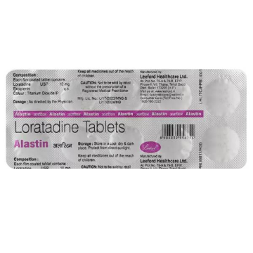 Alastin 10 mg Tablet - Strip of 10