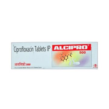 Alcipro 500 mg Tablet - Strip of 10