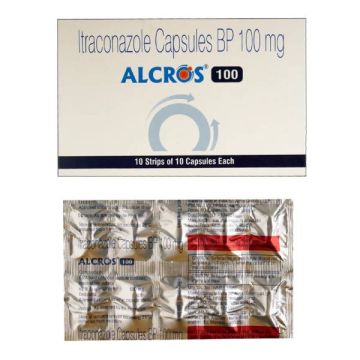 Alcros 100 mg Capsule - Strip of 10