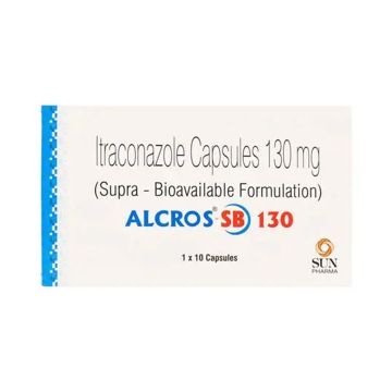 Alcros SB 130 mg Capsule - Strip of 10