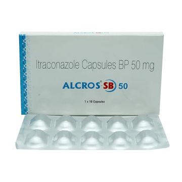 Alcros SB 50 Capsule - Strip of 10