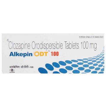 Alkepin ODT 100 mg Tablet - Strip of 10