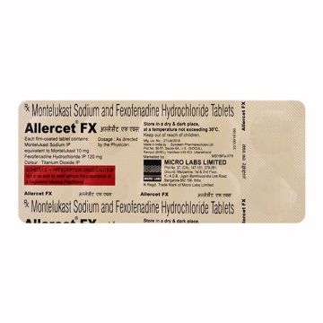 Allercet FX Tablet - Strip of 10