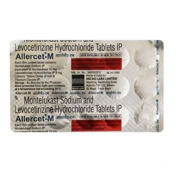Allercet M Tablet - Strip of 15