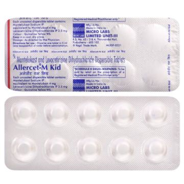 Allercet M Kid Tablet - Strip of 10